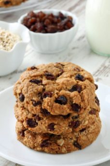 gluten free oatmeal cookies via texanerin