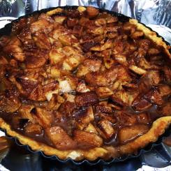 apple tart - final cooked